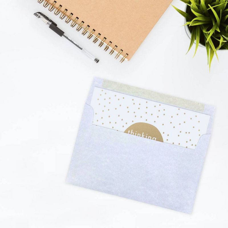 JAM Paper Envelopes A10 50ct Parchment - Blue