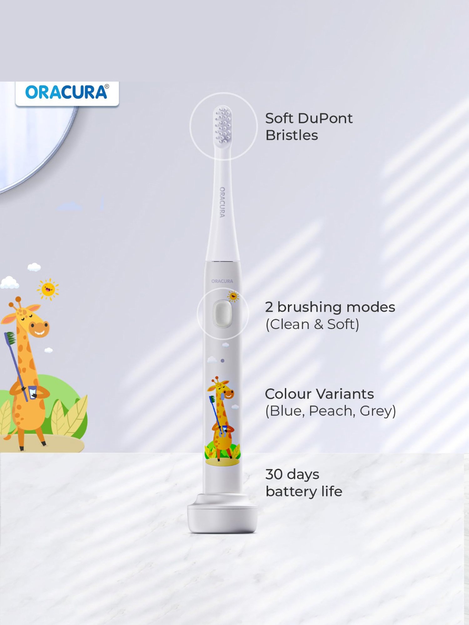 Protouch Teeth Whitening Pen for Men and Women (White)