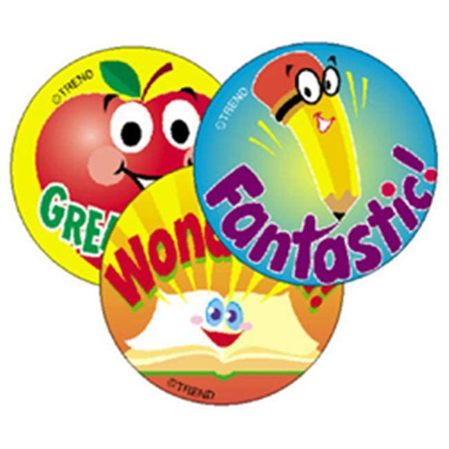 TREND ENTERPRISES INC. T-6418 STINKY STICKERS SCHOOL TIME