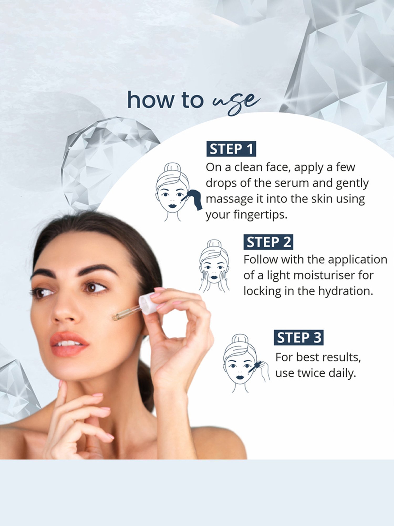 Globus Naturals Revival Diamond Face Serum - Pack of 2