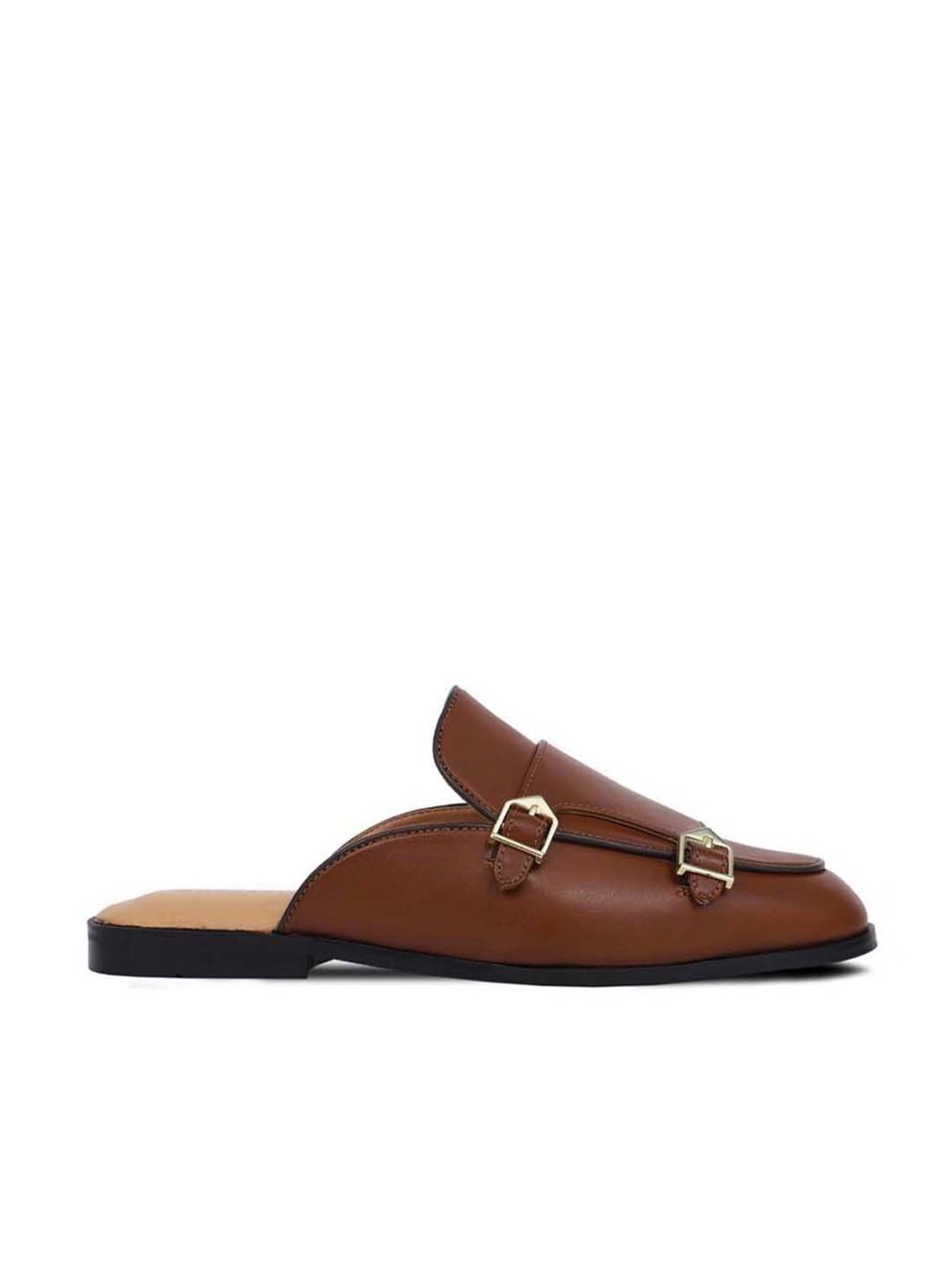 Griffin Men's Tan Mule Shoes