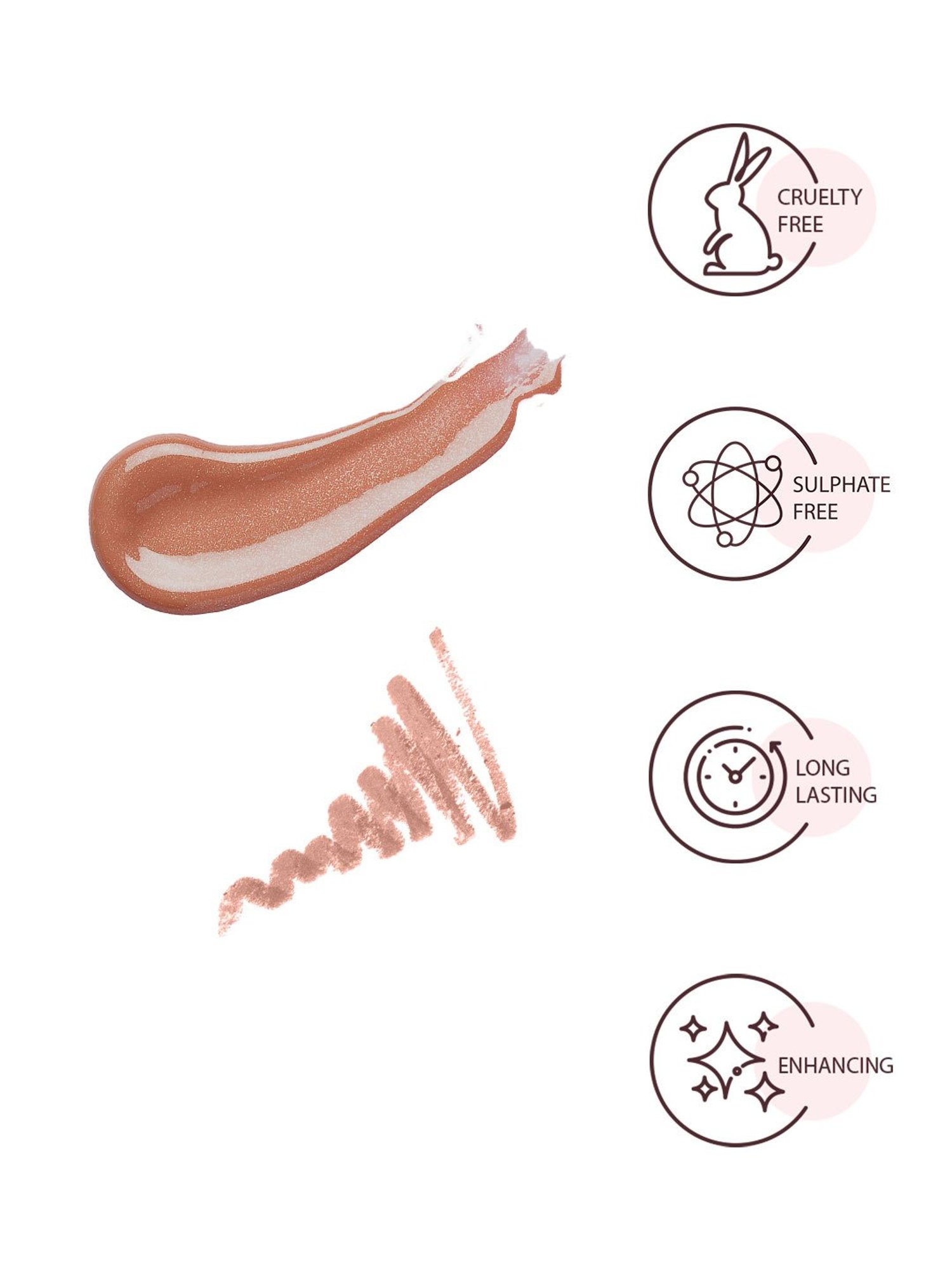 StarStruck By Sunny Leone Liquid Lip Color & Lip Liner Bronze Beauty