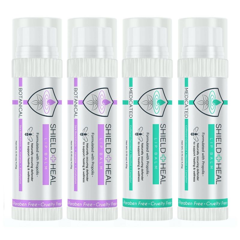 eos flavorlab Lip Balm Sticks - Lavender Latte &  Sweet Grapefruit - 2pk/0.28oz