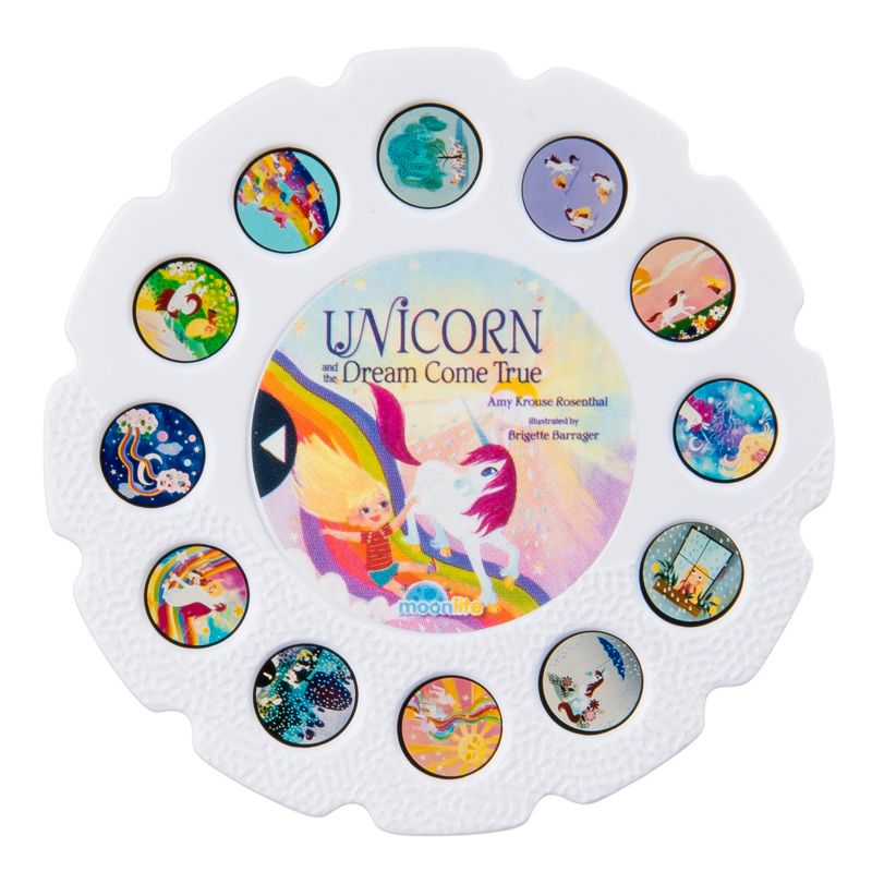 Moonlite - Uni the Unicorn and the Dream Come True Story Reel for Moonlite Storybook Projector, for Ages 3 and Up