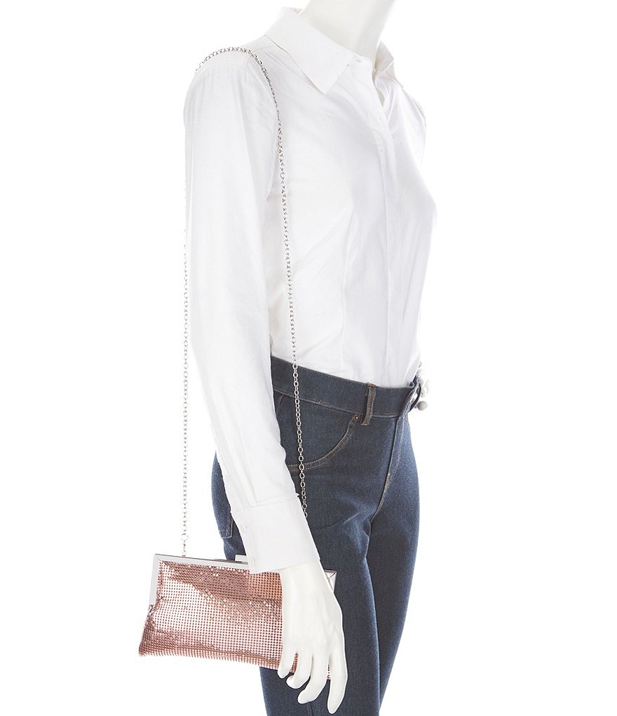 Kate Landry Crushed Crystal Clutch Bag