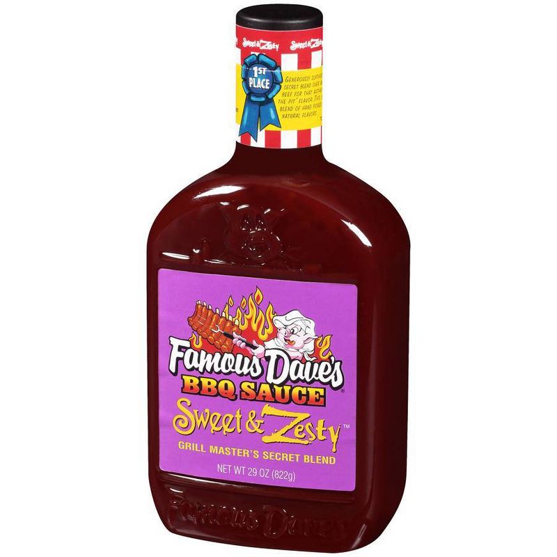 Famous Dave's Sweet & Zesty Barbeque Sauce - 29oz