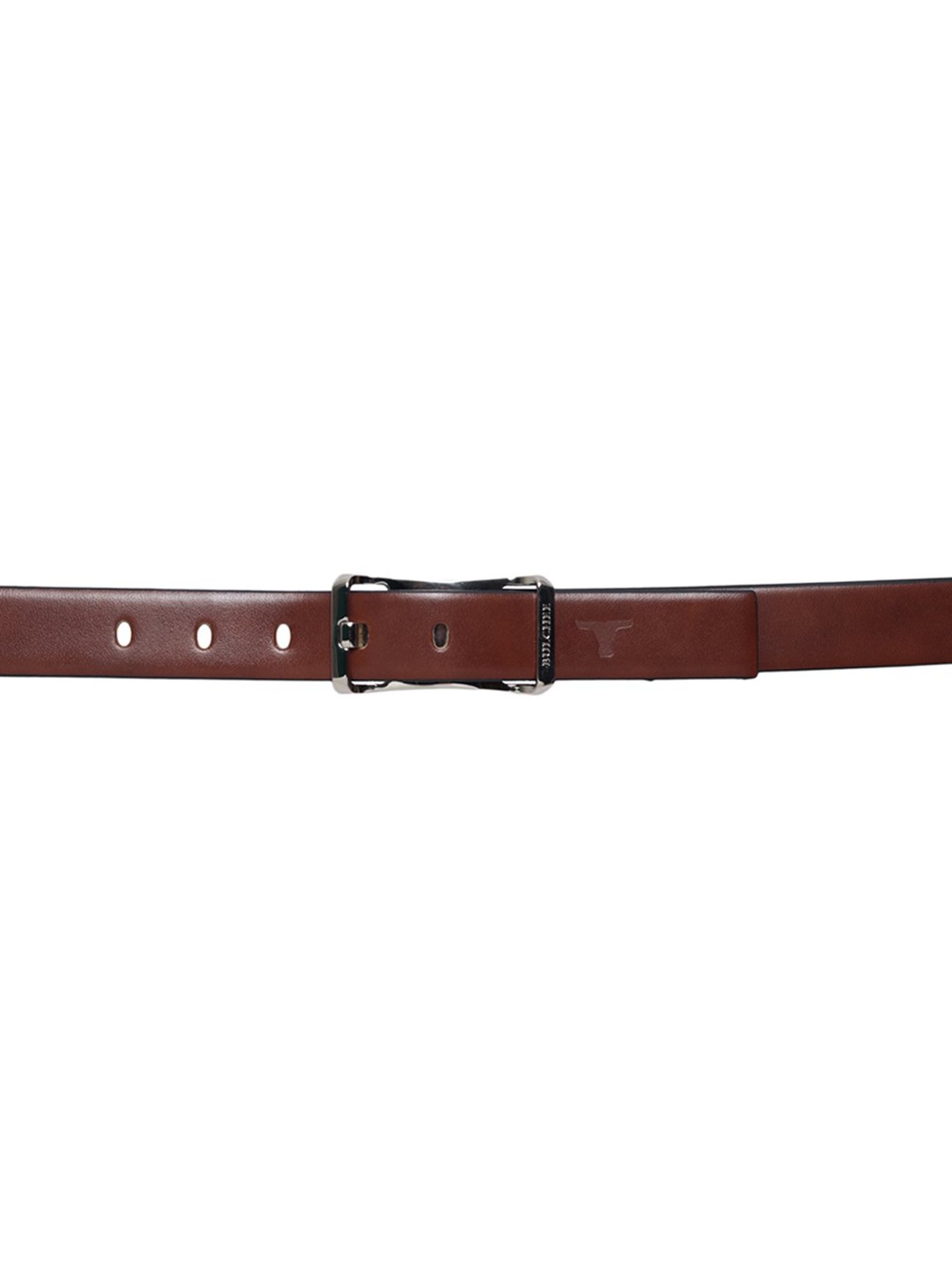 BULCHEE Tan Leather Formal Belt for Men