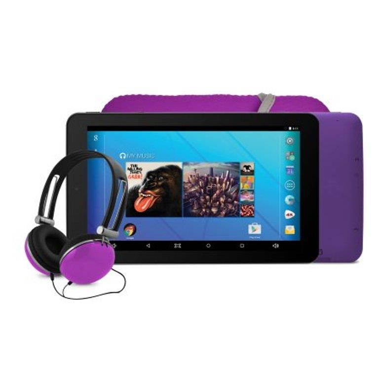 Ematic EGQ373PR 7 Inch Android 7.1 Tablet Bndl Prp