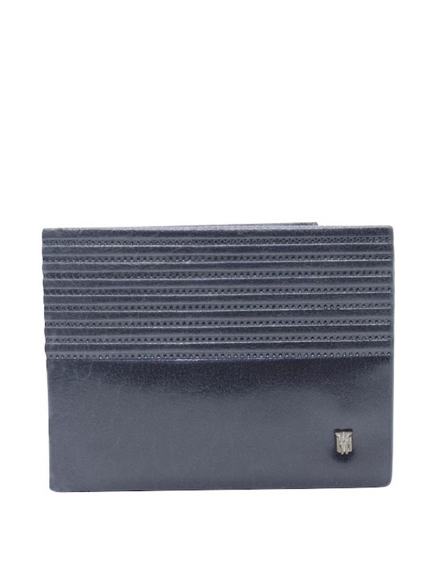 THE HOLISTIK Marvellous Black Casual Leather Bi-Fold Wallet for Men