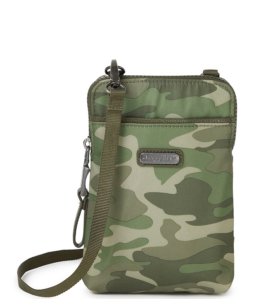 Baggallini Manhattan Collection Broadway Camoflauge Crossbody Bag