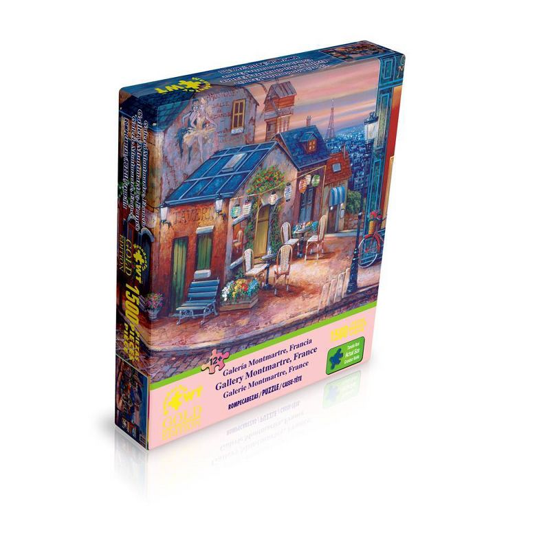 Wuundentoy Gold Edition: Gallery Montmartre France Jigsaw Puzzle - 1500pc