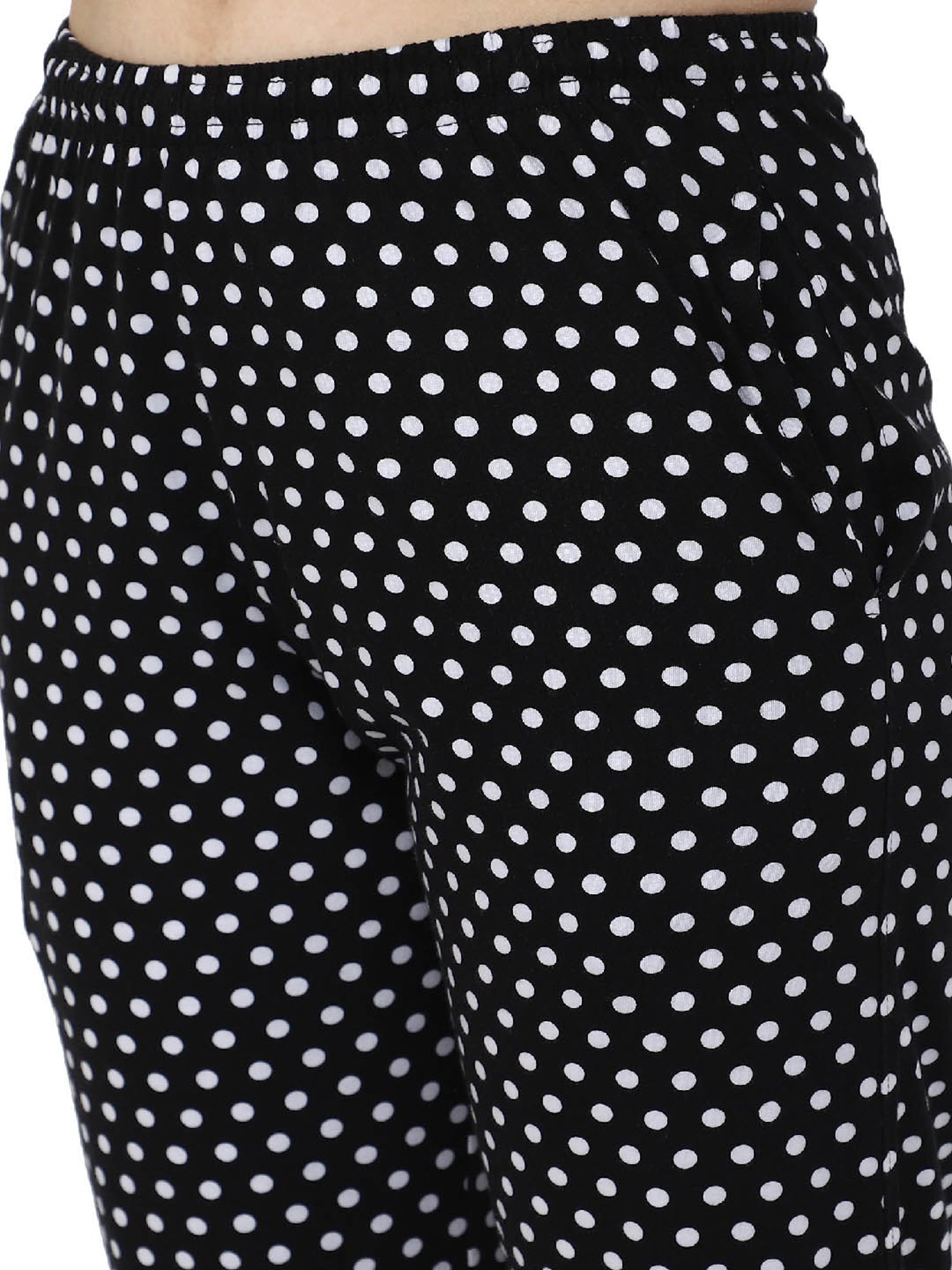 Dyca Black & White Printed Lounge Pants