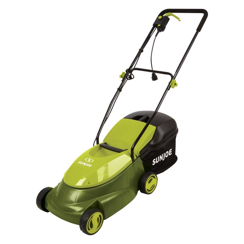 Sun Joe MJ401E-RED Electric Lawn Mower | 14 inch | 12 Amp, Red.