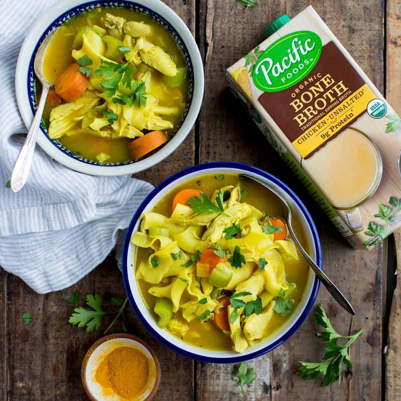 Pacific Foods Organic Bone Broth Chicken Original - 8oz