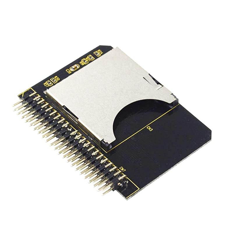 SD Card to 25 Inch IDE Adapter SDHC SDXC MMC Memory Card Converter to Laptop HDD 44 Pin Male PATA Port