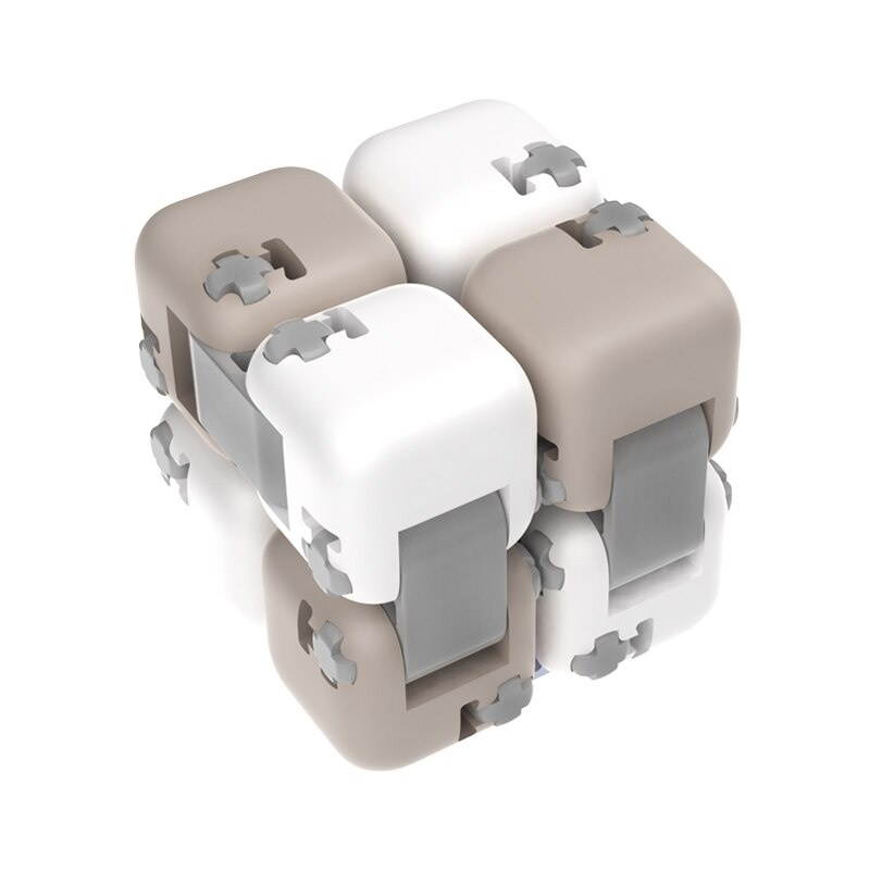 Xiaomi Mijia Mitu Spinner Colorful Building Blocks Finger Fidget Decompression Toy Puzzle Assembling Cube Finger Spinner Toy