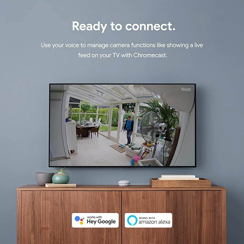 Security Camera WiFi IP Home CameraR2C 1080P HD Baby Monitor Wireless Pet Camera with AI Human Sound Detection Free Cloud Included 2Way AudioWorks with Alexa PanTilt Night Vision