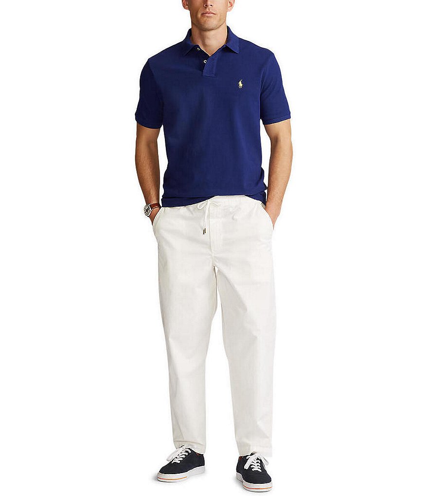 Polo Ralph Lauren Classic-Fit Solid Mesh Polo Shirt