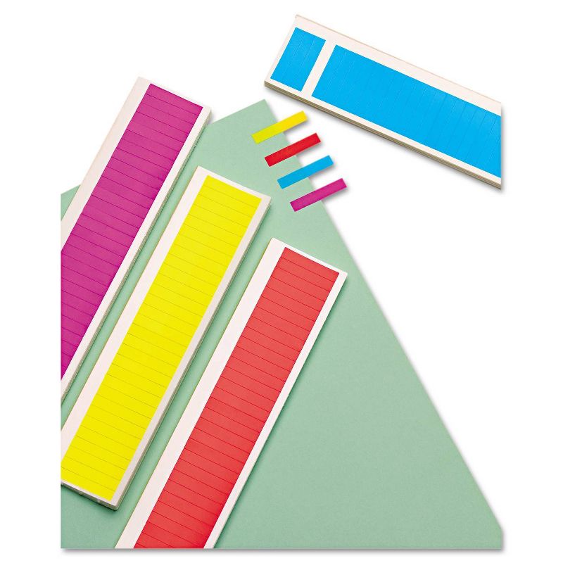 Redi-Tag Removable Page Flags, Four Assorted Colors, 900/Color, 3600/Pack