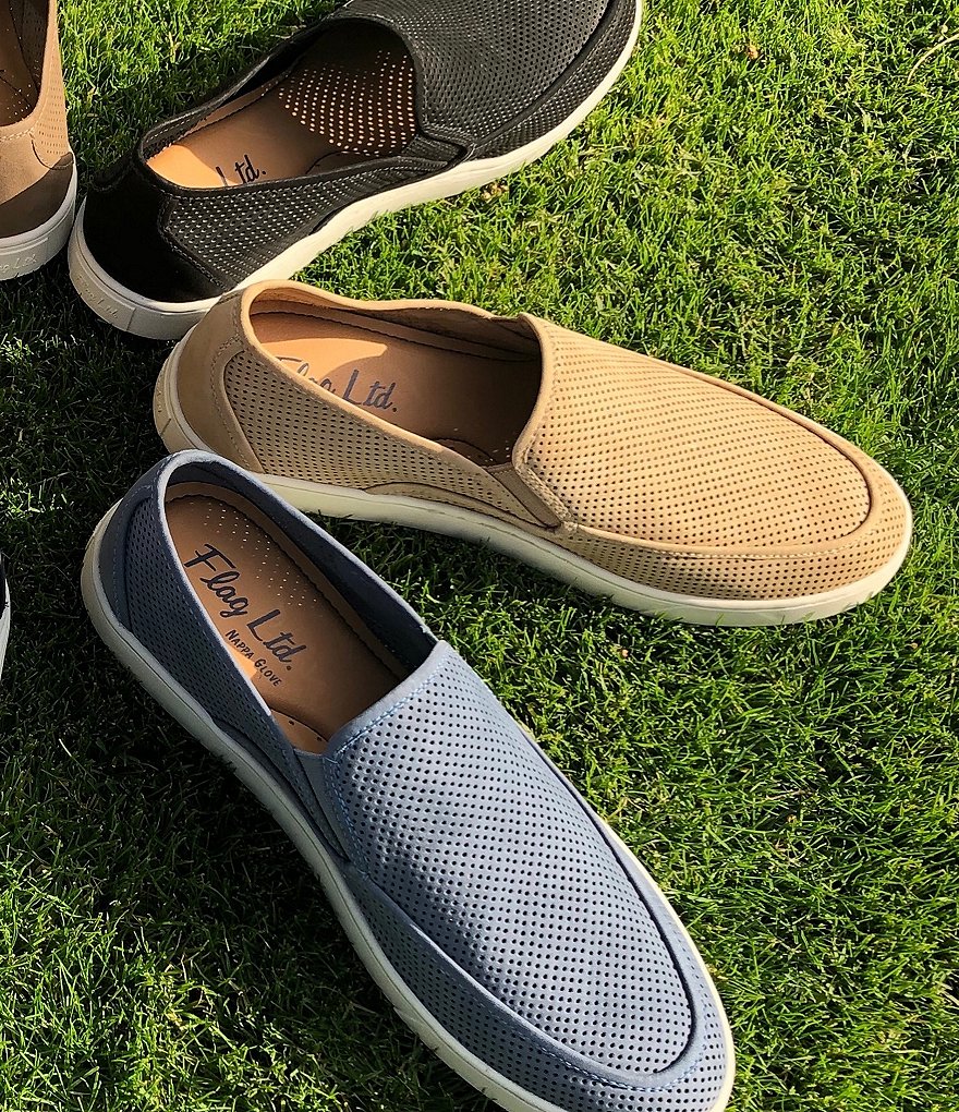 Flag LTD. Men's Belmont Perf Gore Slip-Ons