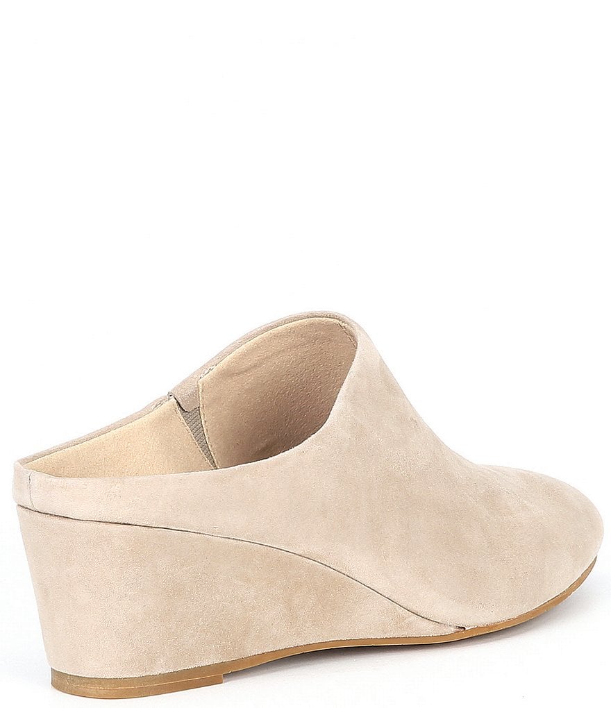 Pelle Moda Kiko Suede Wedge Mules