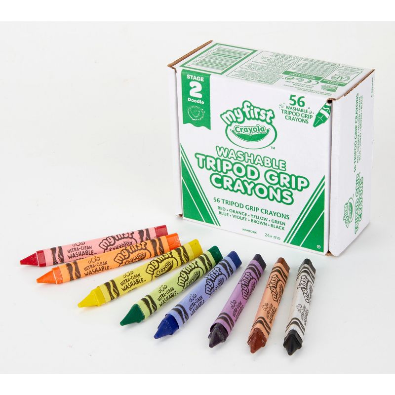 Crayola My First Crayola Classpack, Tripod Grip 81-8129