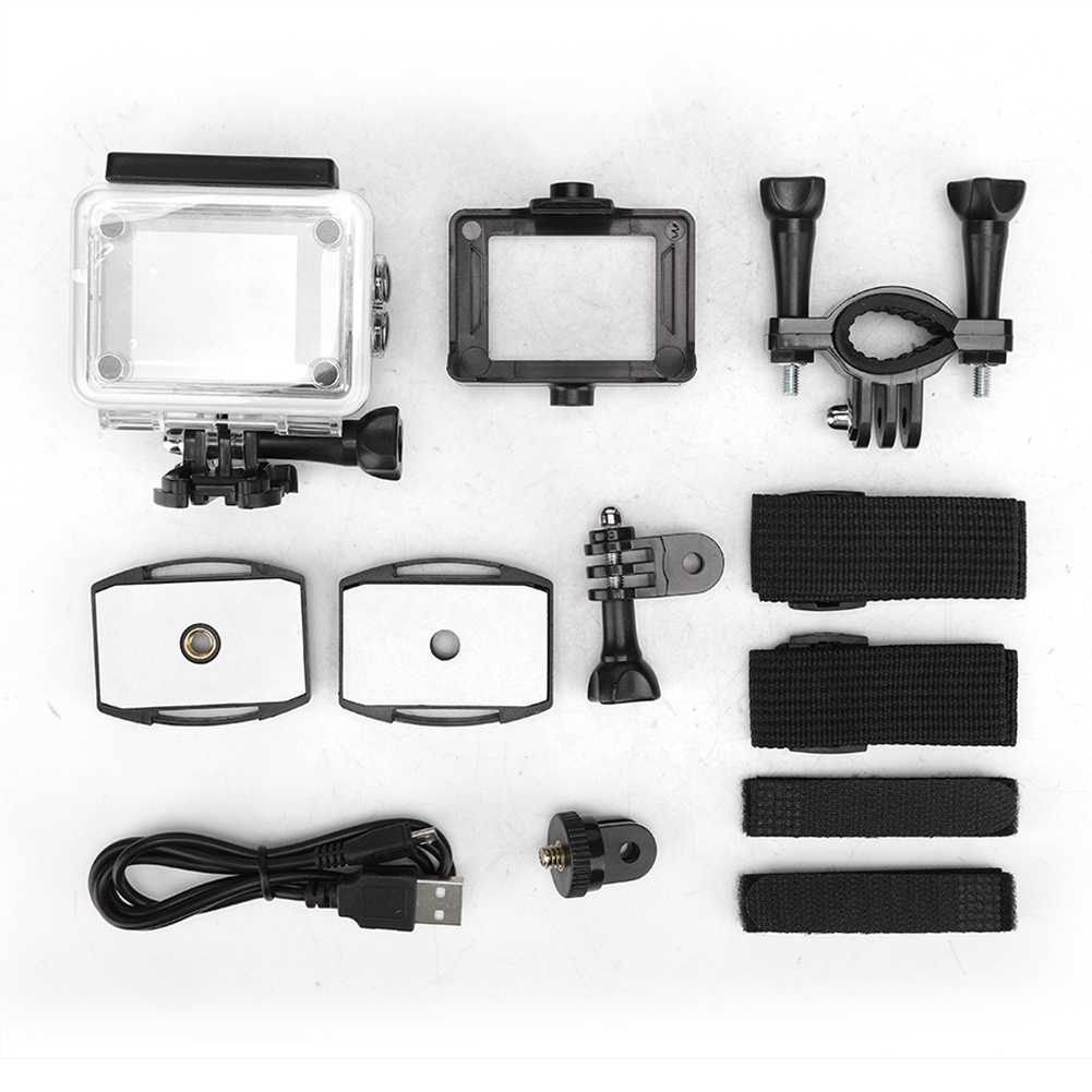 Waterproof Shell 1080P Outdoor Sports Action Camera HD 110 Degree Angle Cameras