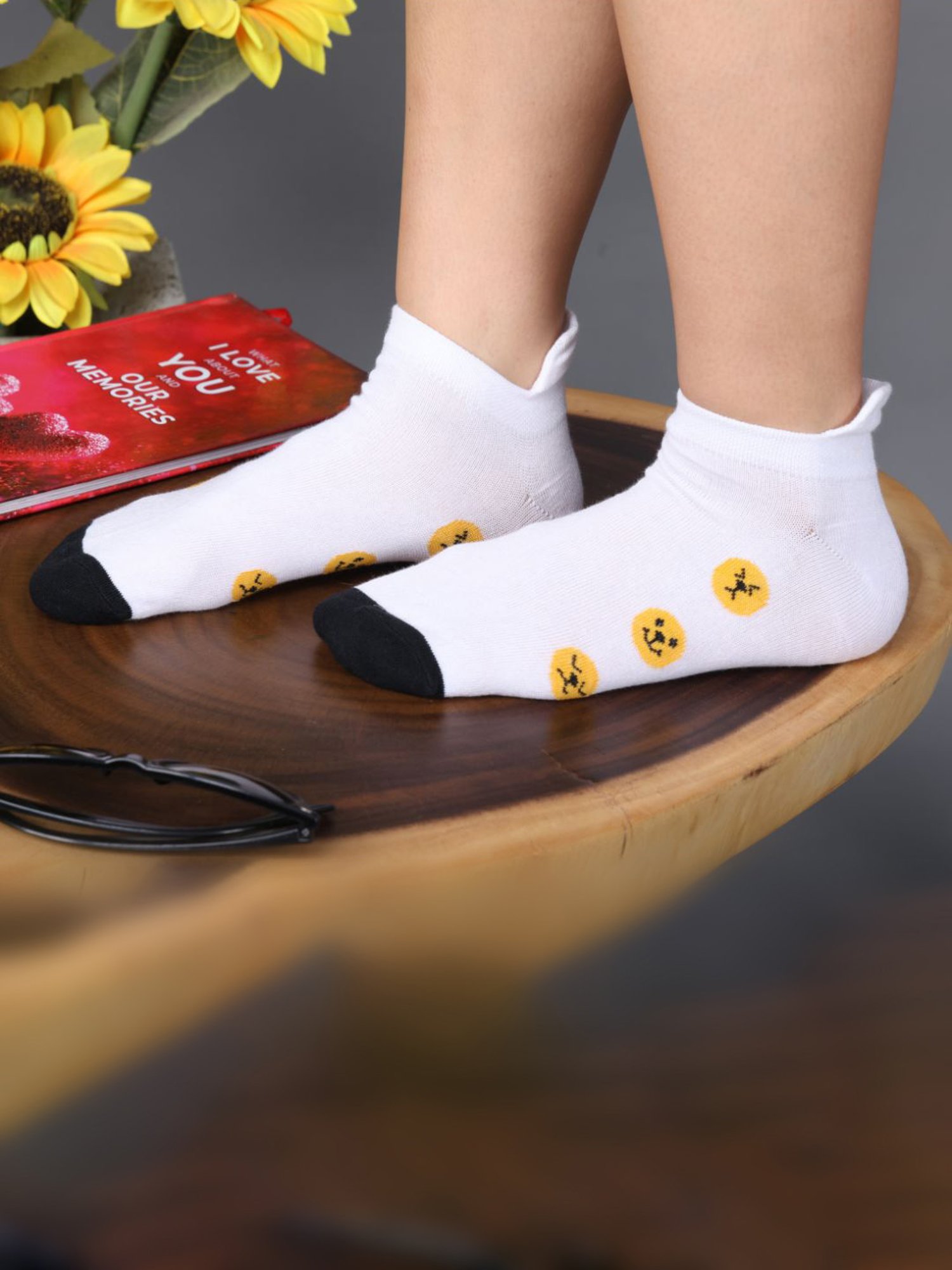 Dollar Socks For Women' s Casual Ankle Length In (Pack of 3)