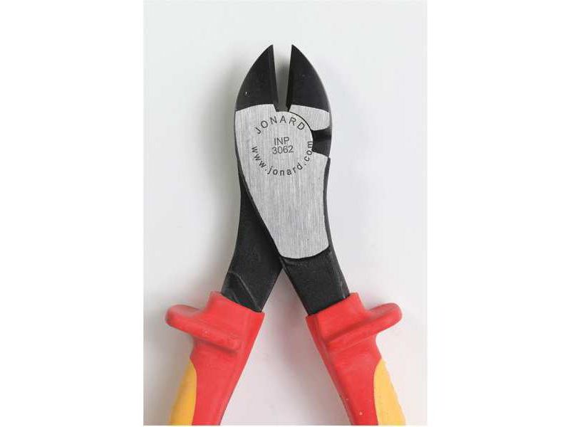 JONARD TOOLS INP-3062 Insulated Diagonal Cutters,6-1/4 In.