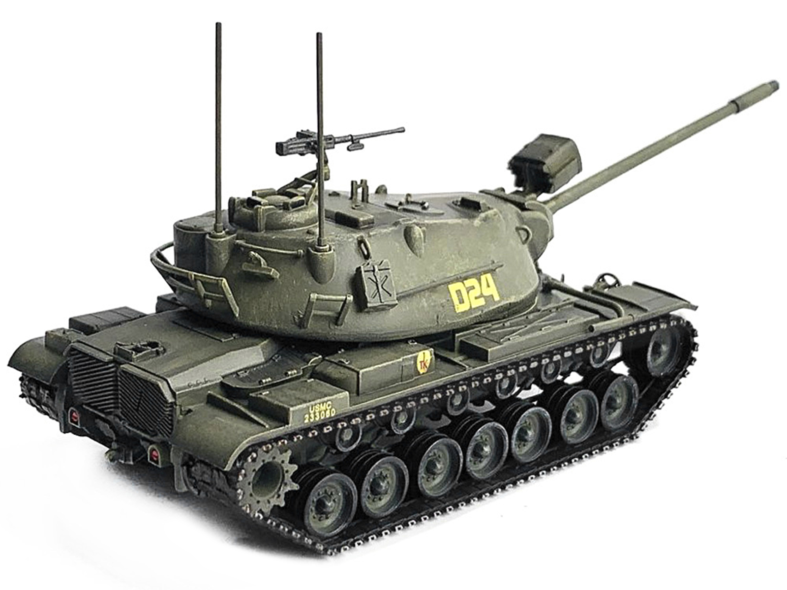 United States M103A2 Heavy Tank D24 Olive Drab "NEO Dragon Armor" Series 1/72 Plastic Model by Dragon Models