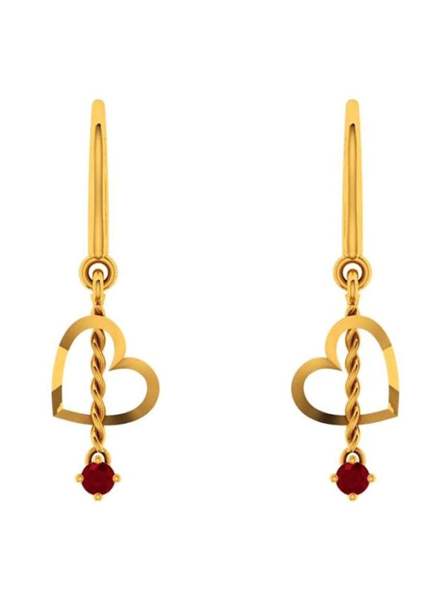 P.C. Chandra Jewellers 18k Gold Earrings for Women