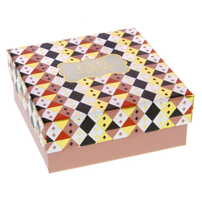 FAO Schwarz Lips & Heart Trio Stud Earring Set