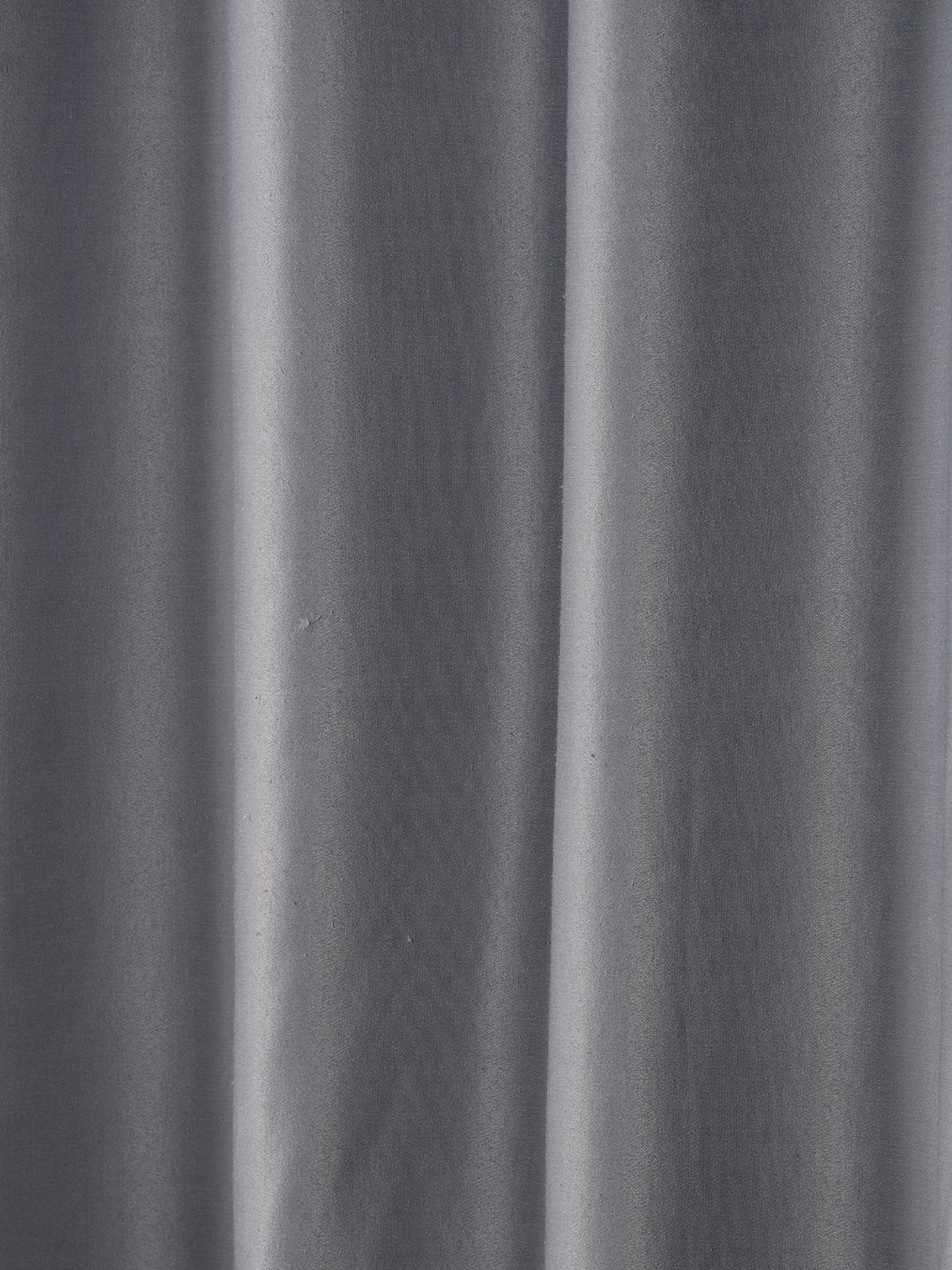 Saralhome Plain Cotton Long Door Curtains 2pc, Grey. 4X9 Feet