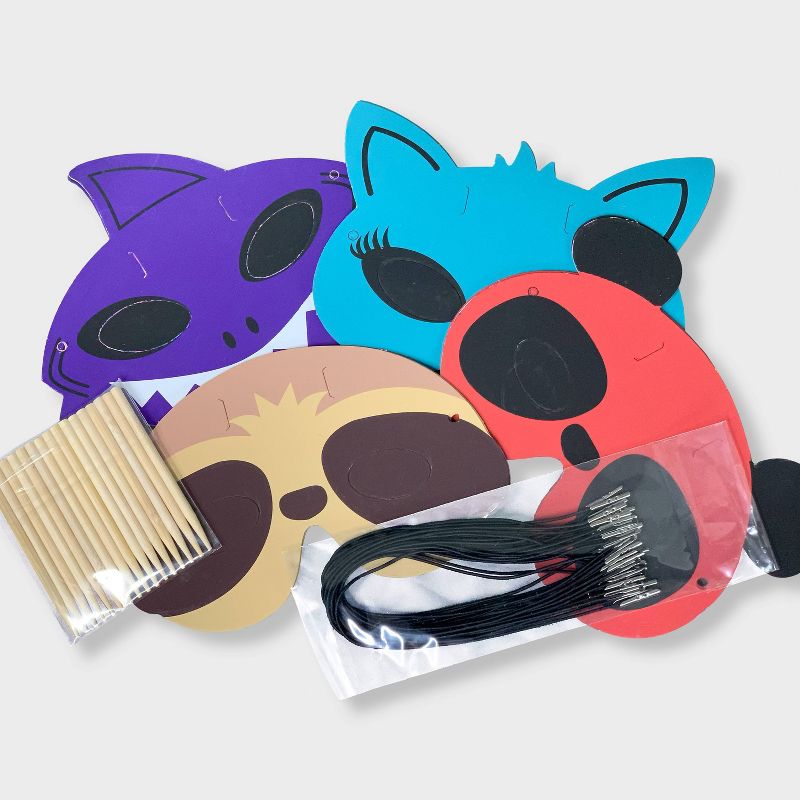 Mello Smello 16ct Wacky Animal Valentines Etch Mask with Styluses