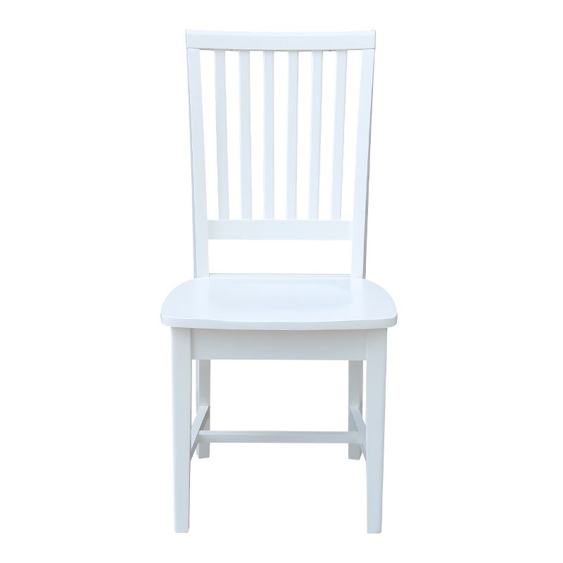Set of 2 Mission Side Dining Chair White - International Concepts
