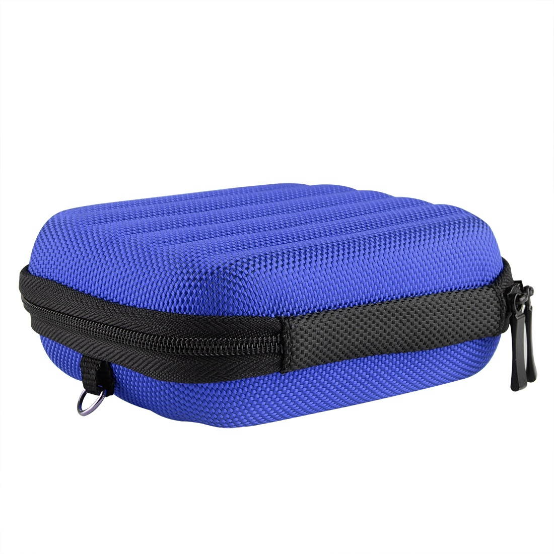 Geekria UltraShell Case for Bowers & Wilkins, Beyerdynamic, Jabra Headphones, Replacement Protective Hard Shell Travel Carrying Bag with Accessories Storage (Blue)