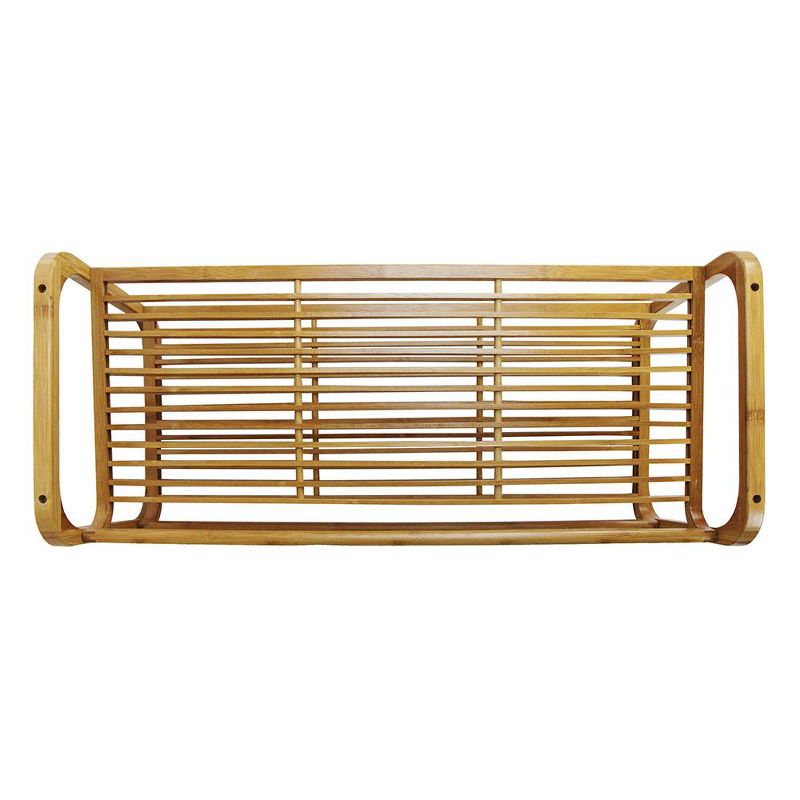 Oceanstar 2 Tier Bamboo Shoe Rack