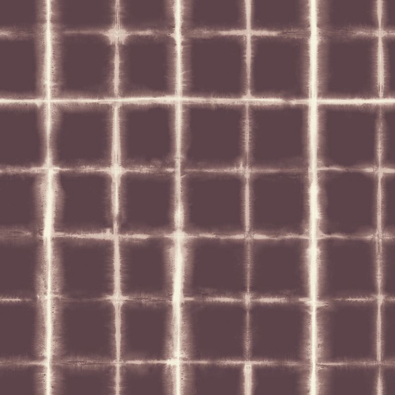 Tempaper Shibori Self Adhesive Removable Wallpaper Maroon