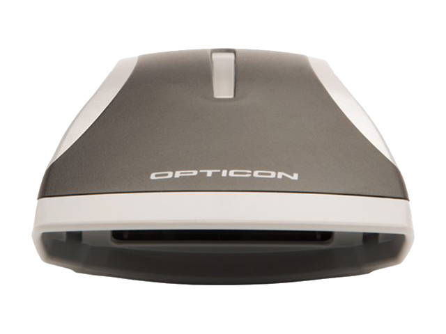 Opticon OPR 2001 Slim, Ultra-lightweight Handheld 1D/2D Laser Scanner, USB (HID) Kit, Silver/Black - OPR2001ZU1-00