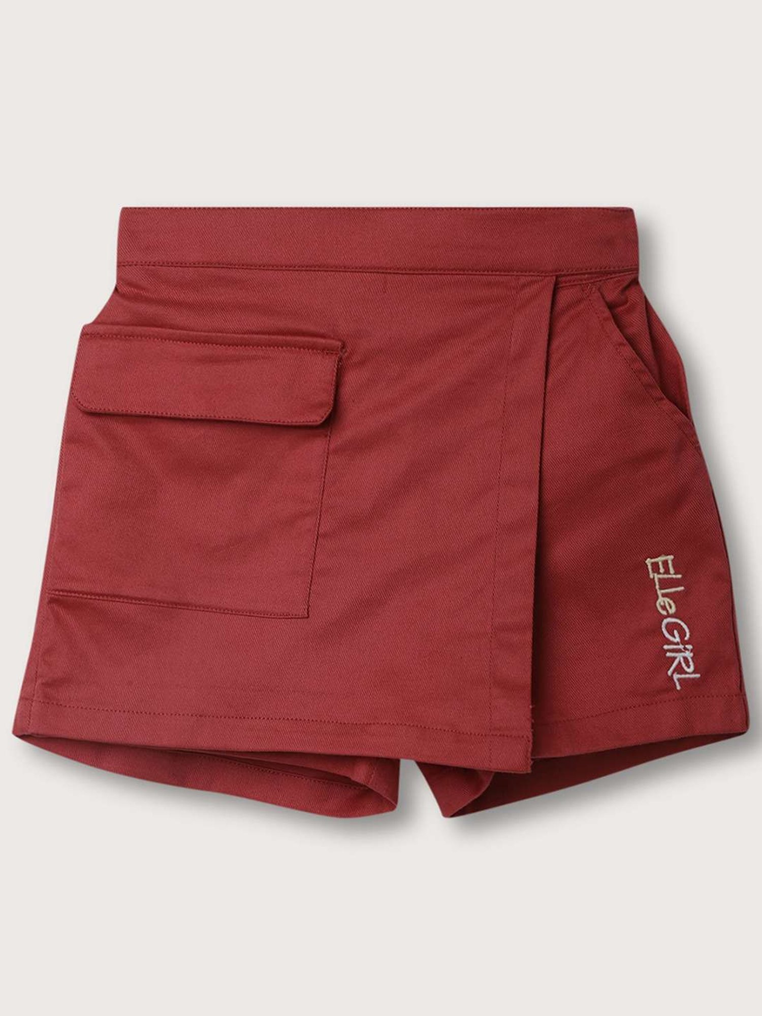 MINIKLUB Kids Blue Cotton Embellished Skirt