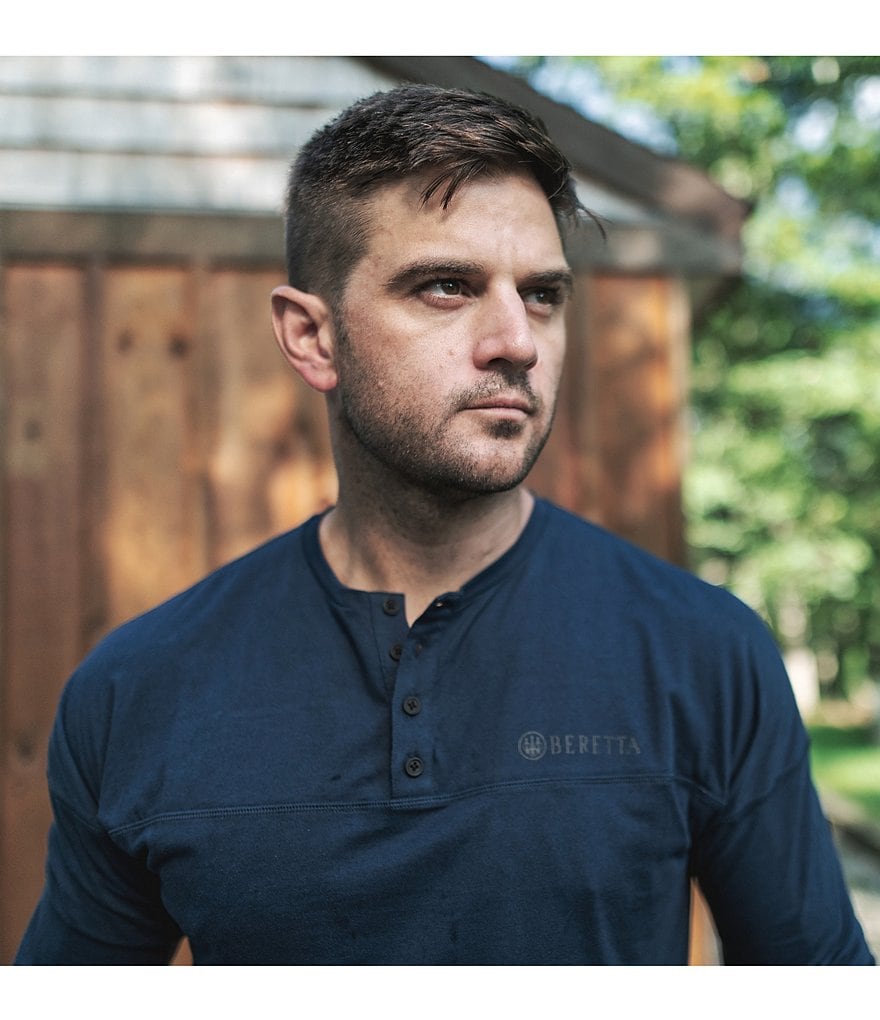 Beretta Long-Sleeve Henley