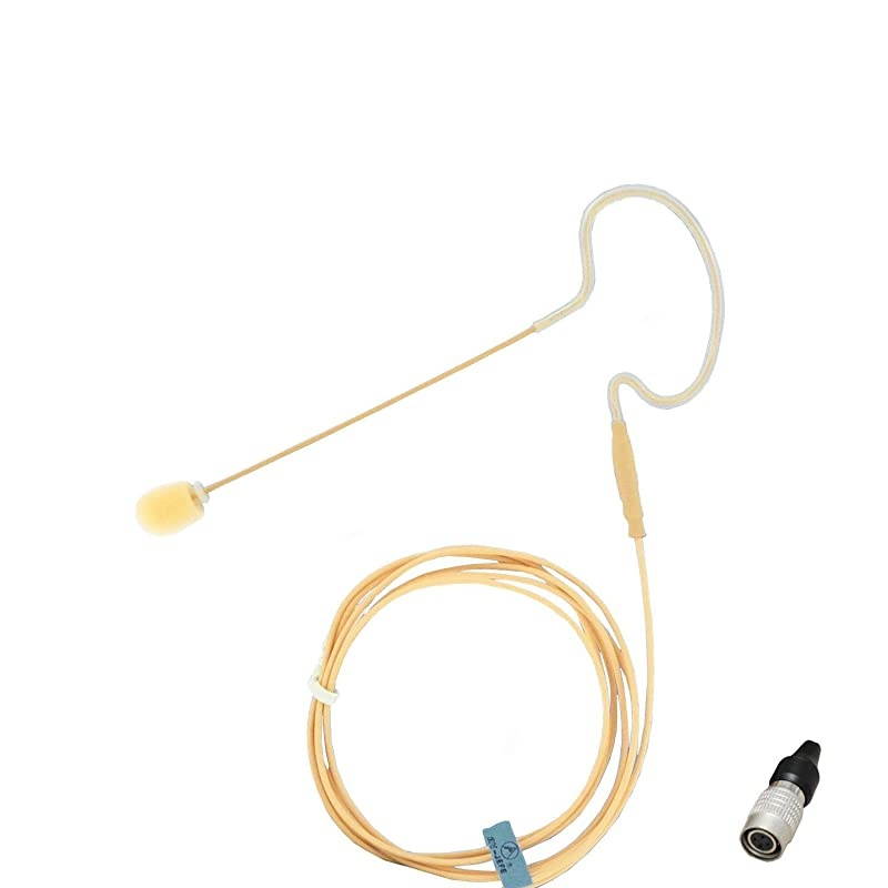 AVL630K-H4P Kids Mini Headset Microphone for Audio Technica (Tan Color)