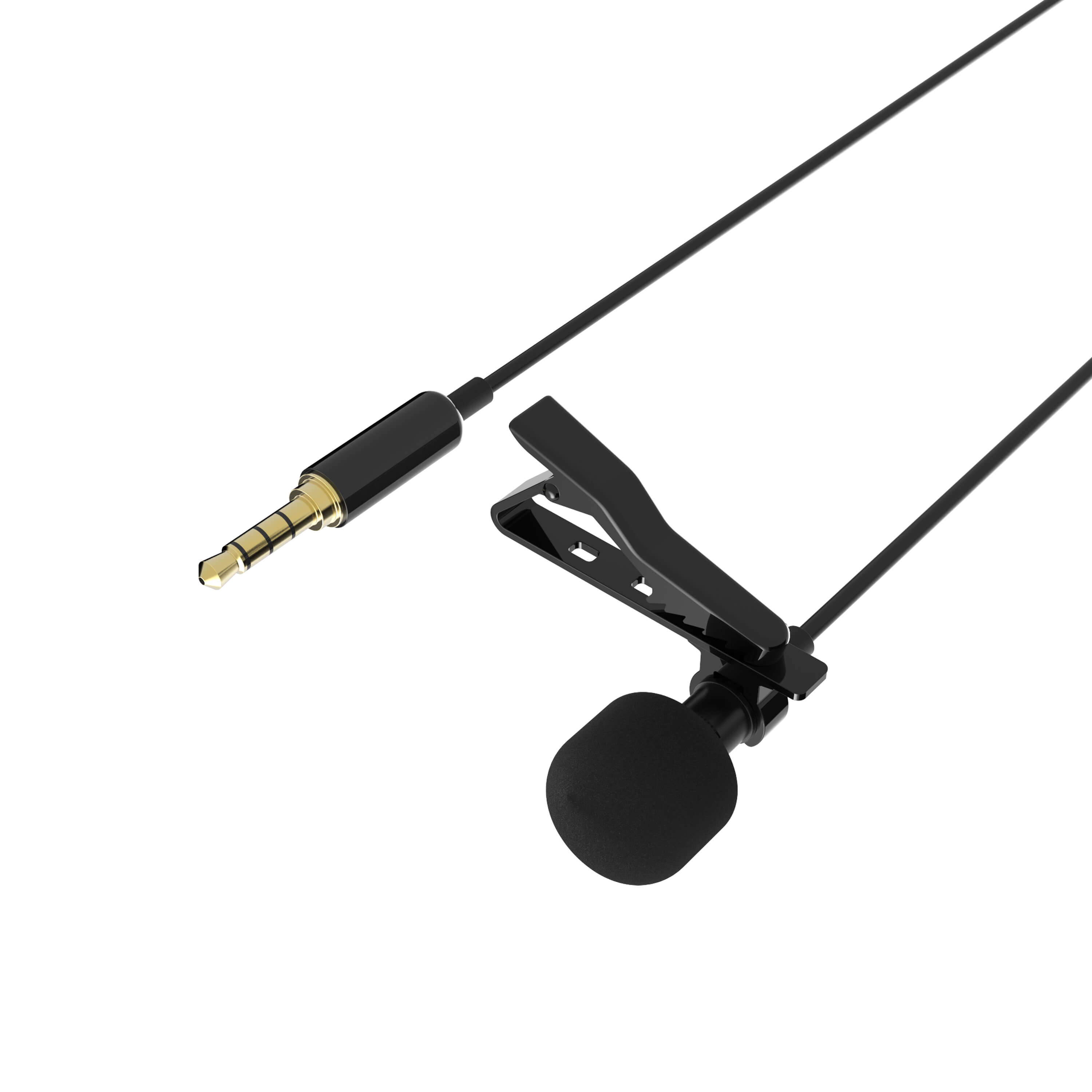 Sabrent Lavalier / Lapel Clip-on Omnidirectional Condenser Microphone (AU-SMCR)