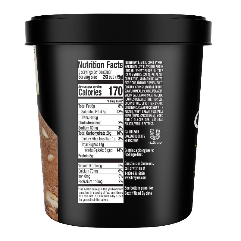 Breyers S'mores Frozen Ice Cream Dessert - 48oz