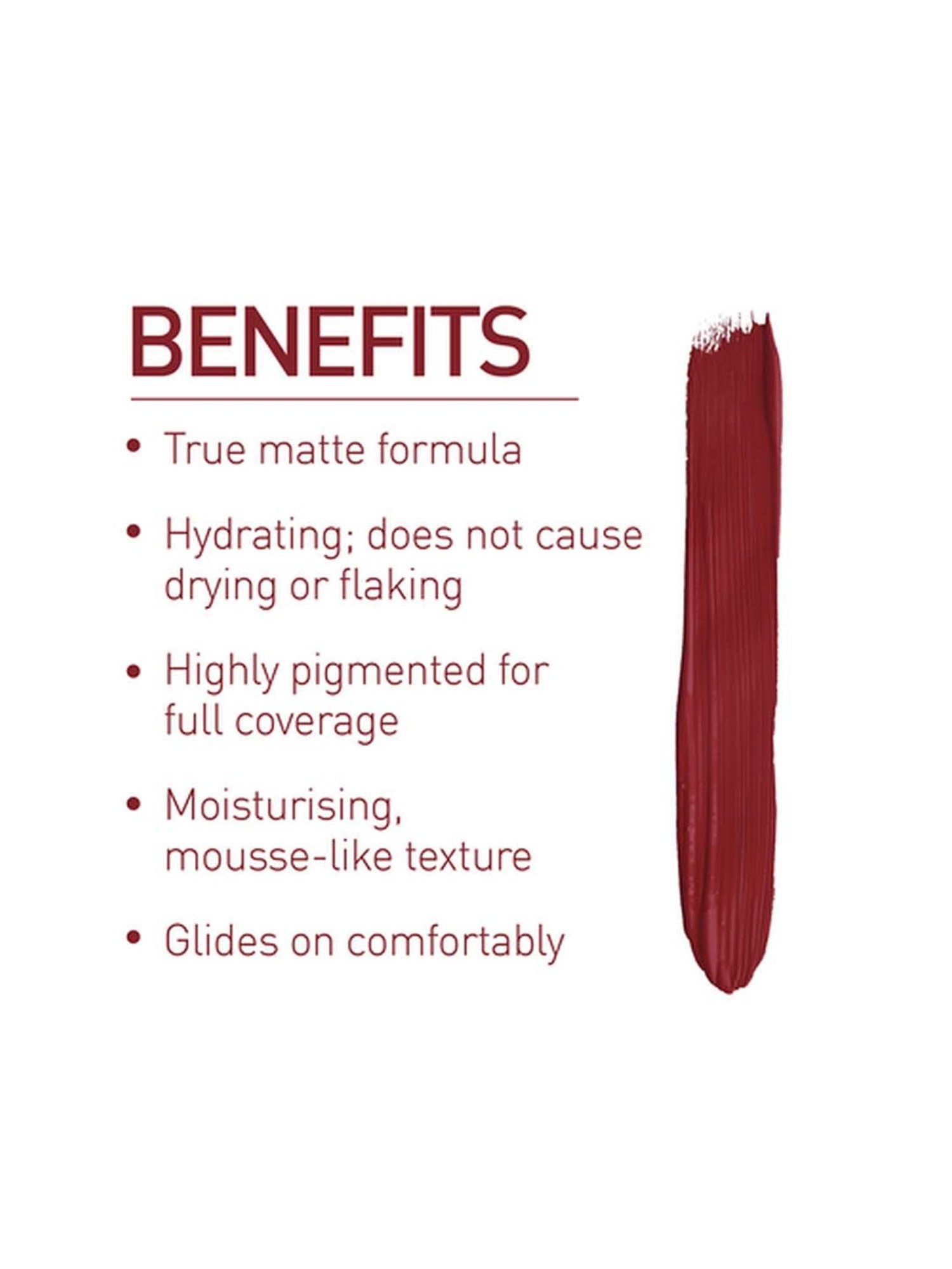 MyGlamm LIT Liquid Velvet Matte Lipstick My Oh My - 3 ml