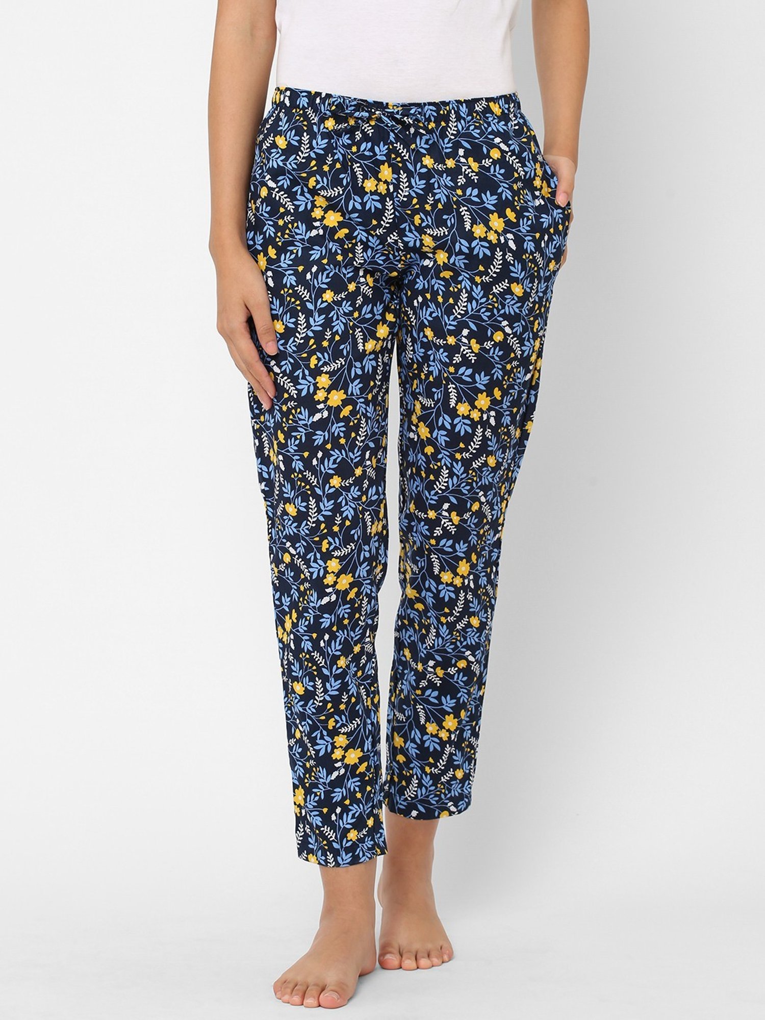 Urban Scottish Blue Printed Lounge Pants
