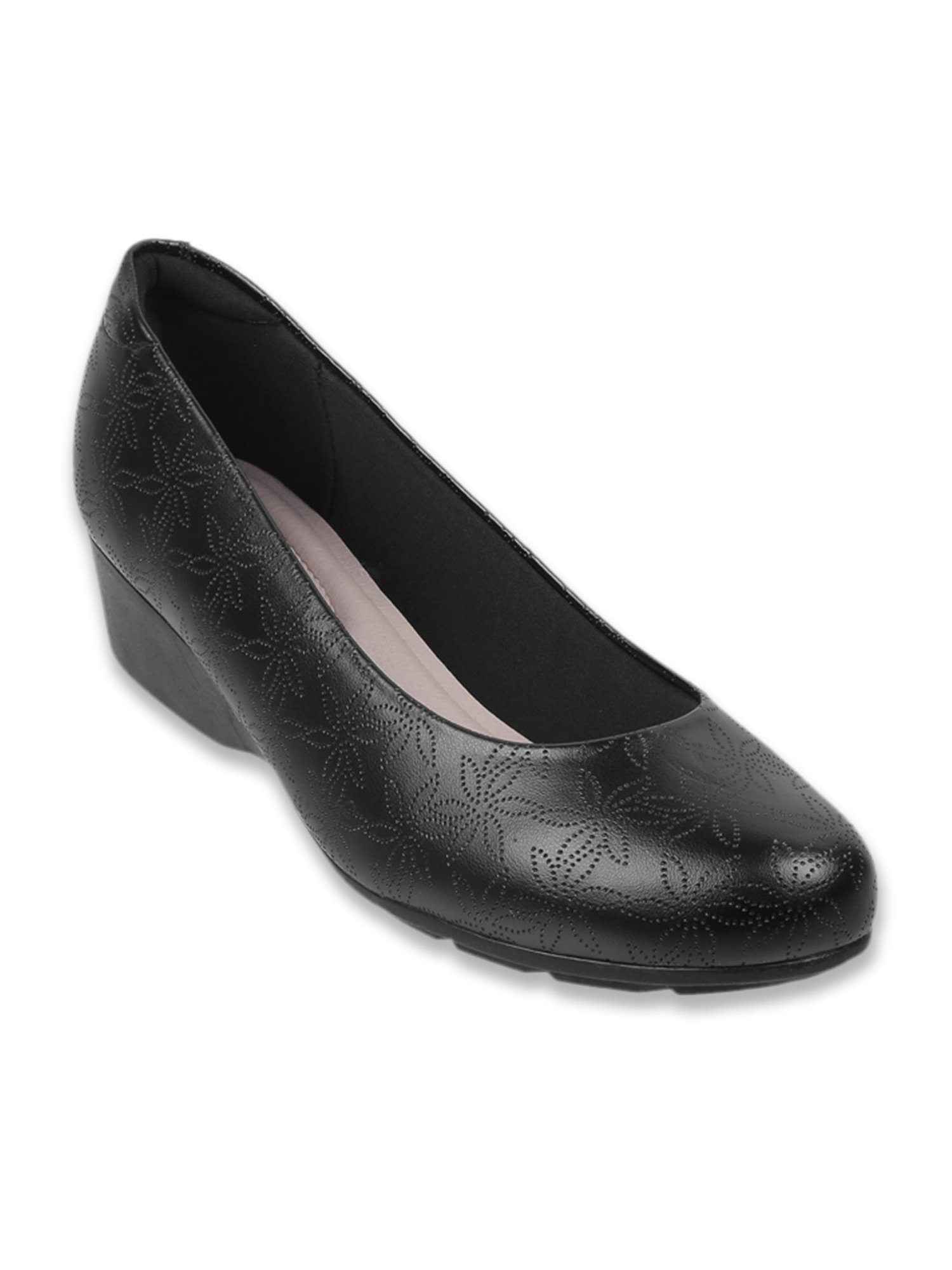 Da Vinchi by Metro Women's Black Wedge Pumps