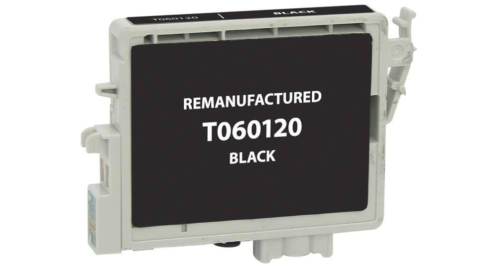 HouseofToners&copy; Remanufactured Ink Cartridge for Epson T060120: (1 Black)