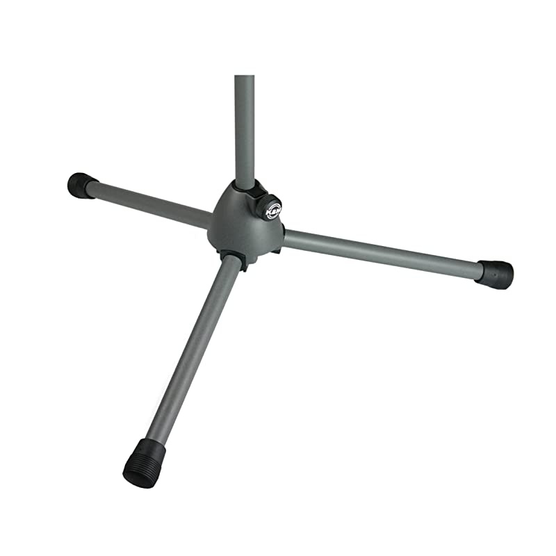 2108050087 Soft Touch Microphone Stand with Extendable Boom Arm Gray