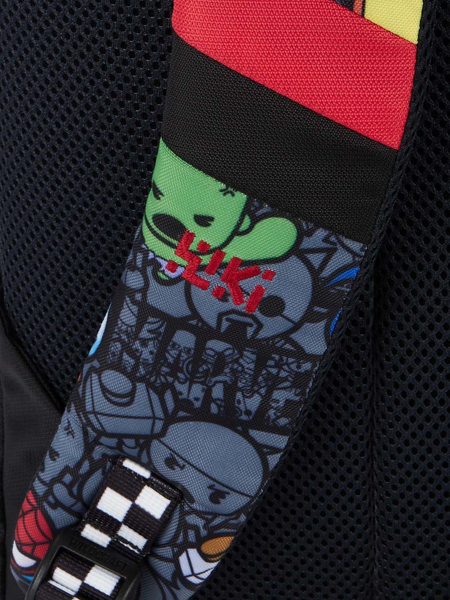 Wiki 30.5 Ltrs Black Medium Backpack